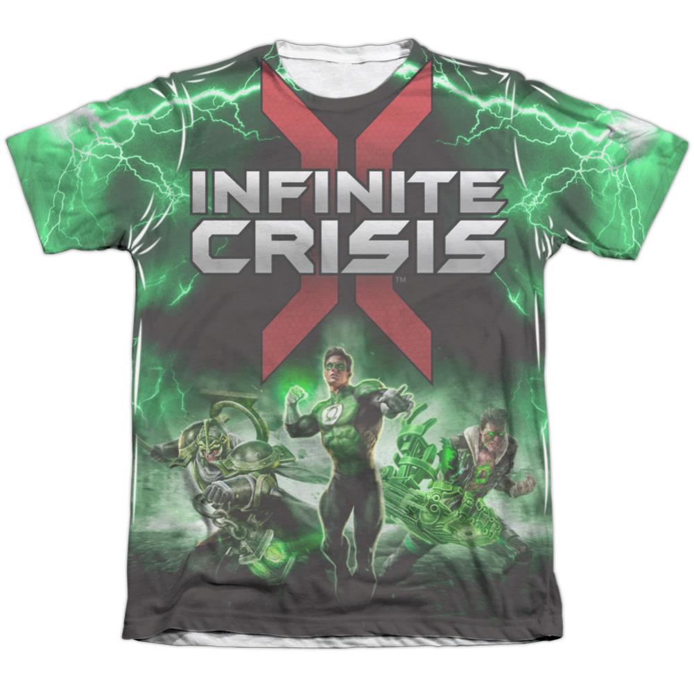 Infinite Crisis IC Green Lantern Men's Regular Fit Poly Cotton Short-Sleeve T-Shirt