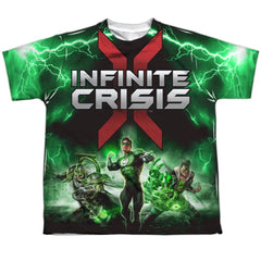 Infinite Crisis IC Green Lantern Youth Regular Fit Poly Short-Sleeve T-Shirt