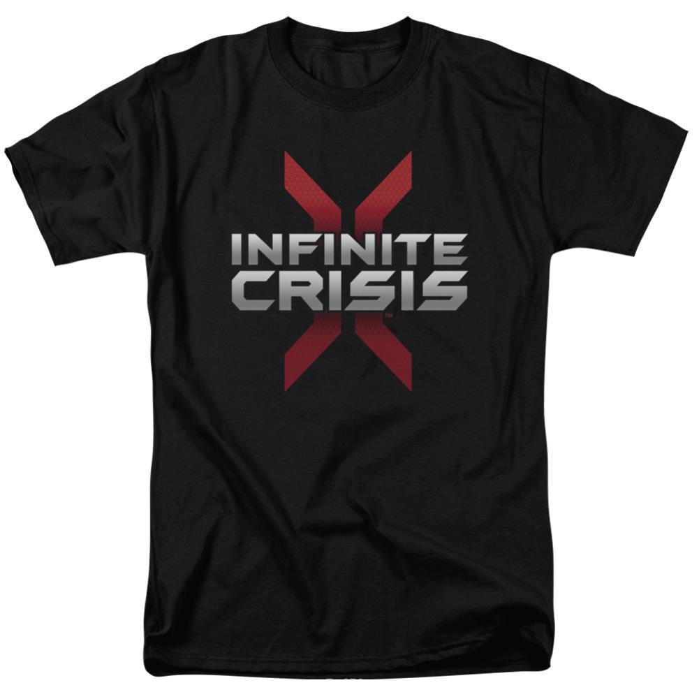 Infinite Crisis Logo Men's 18/1 Cotton Short-Sleeve T-Shirt