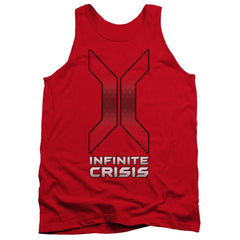Infinite Crisis Title Men's 18/1 Cotton Tank Top