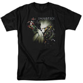 Injustice Gods Among Us Good VS Evil Men's 18/1 Cotton Short-Sleeve T-Shirt