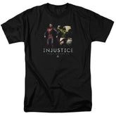 Injustice Gods Among Us Supermans Revenge Men's 18/1 Cotton Short-Sleeve T-Shirt