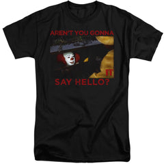 It (1990) Hello Men's 18/1 Tall Cotton Short-Sleeve T-Shirt