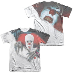 It (1990) Pennywise It Men's Regular Fit Poly Cotton Short-Sleeve T-Shirt