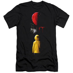 It (2017) Red Balloon Men's Ultra-Soft 30/1 Cotton Slim Short-Sleeve T-Shirt
