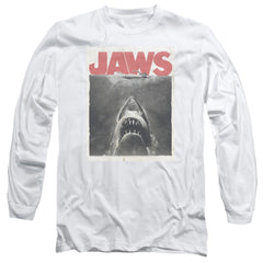 Jaws Classic Fear Men's 18/1 Cotton Long-Sleeve T-Shirt