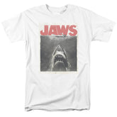 Jaws Classic Fear Men's 18/1 Cotton Short-Sleeve T-Shirt