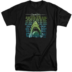 Jaws Da Dum Men's 18/1 Tall Cotton Short-Sleeve T-Shirt