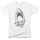 Jaws Locals Only Men's 18/1 Cotton Short-Sleeve T-Shirt