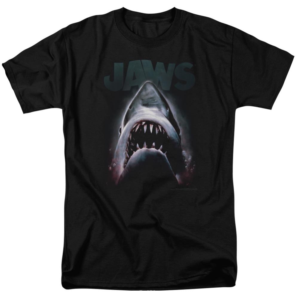 Jaws Terror In The Deep Men's 18/1 Cotton Short-Sleeve T-Shirt