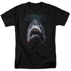 Jaws Terror In The Deep Men's 18/1 Cotton Short-Sleeve T-Shirt
