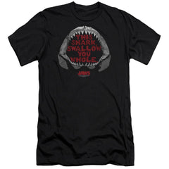 Jaws This Shark Men's Ultra-Soft 30/1 Cotton Slim Short-Sleeve T-Shirt