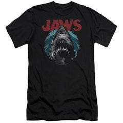 Jaws Water Circle Men's Ultra-Soft 30/1 Cotton Slim Short-Sleeve T-Shirt