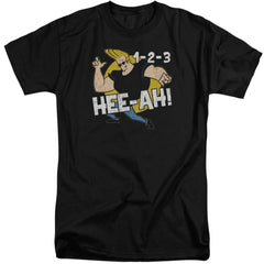 Johnny Bravo 123 Men's 18/1 Tall Cotton Short-Sleeve T-Shirt