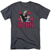 Johnny Bravo Hunk Men's 18/1 Cotton Short-Sleeve T-Shirt