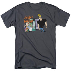 Johnny Bravo Johnny & Friends Men's 18/1 Cotton Short-Sleeve T-Shirt