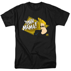 Johnny Bravo Oohh Mama Men's 18/1 Cotton Short-Sleeve T-Shirt