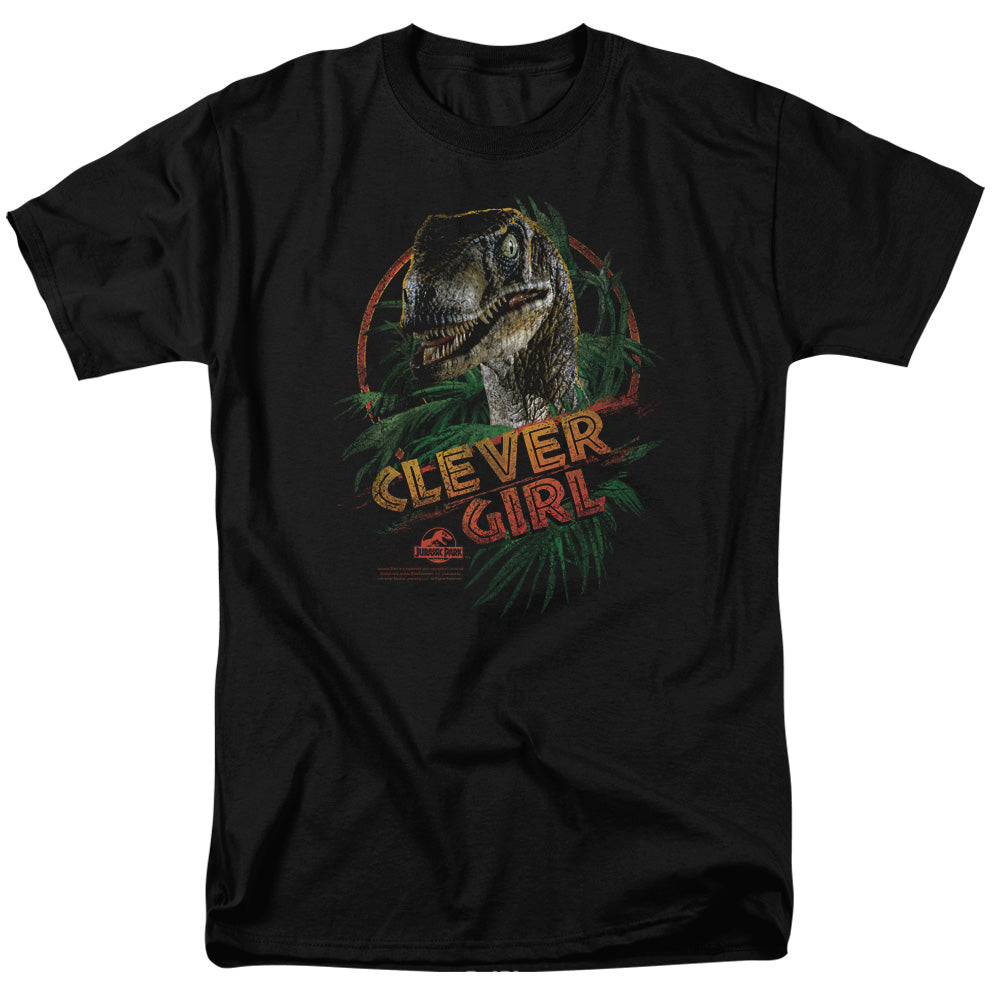 Jurassic Park Clever Girl Men's 18/1 Cotton Short-Sleeve T-Shirt