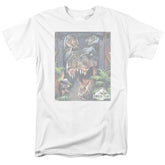Jurassic Park Giant Door Men's 18/1 Cotton Short-Sleeve T-Shirt