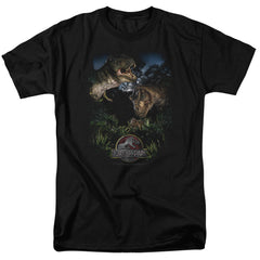 Jurassic Park Happy Family Men's 18/1 Cotton Short-Sleeve T-Shirt