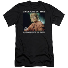Jurassic Park Inherit Men's Ultra-Soft 30/1 Cotton Slim Short-Sleeve T-Shirt