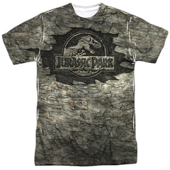 Jurassic Park Jurassic Stone Men's Regular Fit Polyester Short-Sleeve T-Shirt