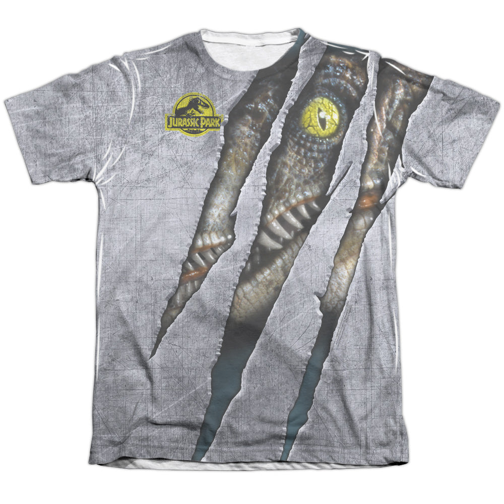 Jurassic Park Live Raptro Men's Regular Fit Poly Cotton Short-Sleeve T-Shirt