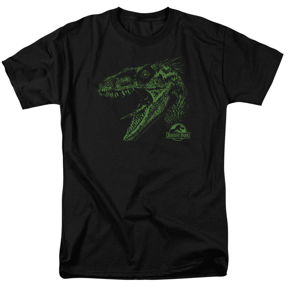 Jurassic Park Raptor Mount Men's 18/1 Cotton Short-Sleeve T-Shirt