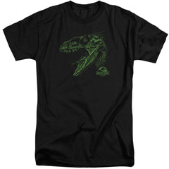 Jurassic Park Raptor Mount Men's 18/1 Tall Cotton Short-Sleeve T-Shirt
