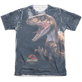 Jurassic Park Raptors Men's Regular Fit Poly Cotton Short-Sleeve T-Shirt