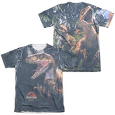 Jurassic Park Raptors Men's Regular Fit Poly Cotton Short-Sleeve T-Shirt