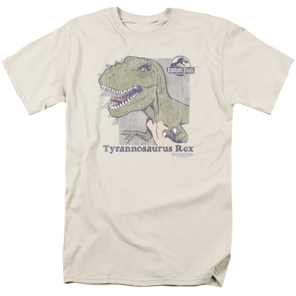 Jurassic Park Retro Rex Men's 18/1 Cotton Short-Sleeve T-Shirt