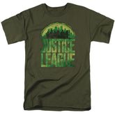 Justice League Movie Kryptonite Men's 18/1 Cotton Short-Sleeve T-Shirt