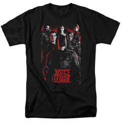 Justice League Movie The League Men's 18/1 Cotton Short-Sleeve T-Shirt
