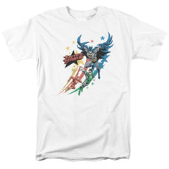 Justice League Of America Allegiance Men's 18/1 Cotton Short-Sleeve T-Shirt