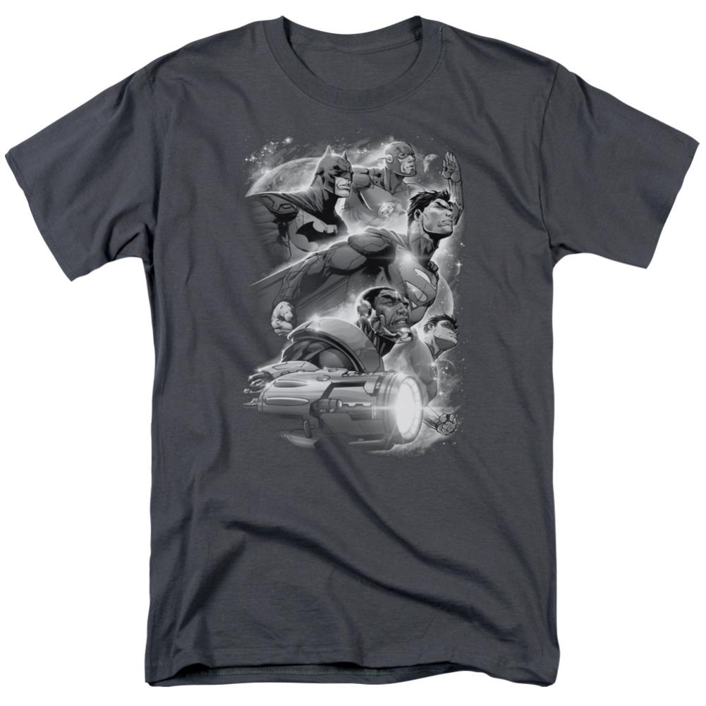 Justice League Of America Atmospheric Men's 18/1 Cotton Short-Sleeve T-Shirt