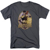 Justice League Of America Batgirl Bombshell Men's 18/1 Cotton Short-Sleeve T-Shirt