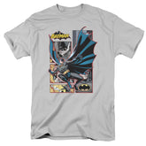 Justice League Of America Batman Panels Men's 18/1 Cotton Short-Sleeve T-Shirt