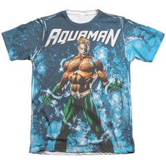 Justice League Of America Bubbles Everywhere Men's Regular Fit Poly Cotton Short-Sleeve T-Shirt