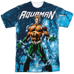 Justice League Of America Bubbles Everywhere Men's Regular Fit Polyester Short-Sleeve T-Shirt
