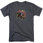 Justice League Of America Bull Rider Men's 18/1 Cotton Short-Sleeve T-Shirt
