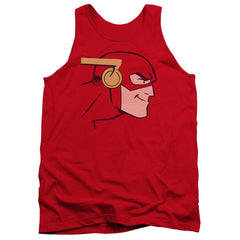 Justice League Of America Cooke Head Men's 18/1 Cotton Tank Top