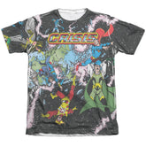 Justice League Of America Crisis Variant Men's Regular Fit Poly Cotton Short-Sleeve T-Shirt