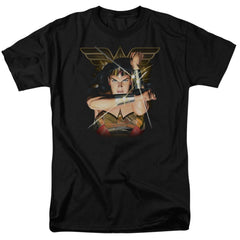 Justice League Of America Deflection Men's 18/1 Cotton Short-Sleeve T-Shirt