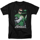 Justice League Of America Fist Flare Men's 18/1 Cotton Short-Sleeve T-Shirt