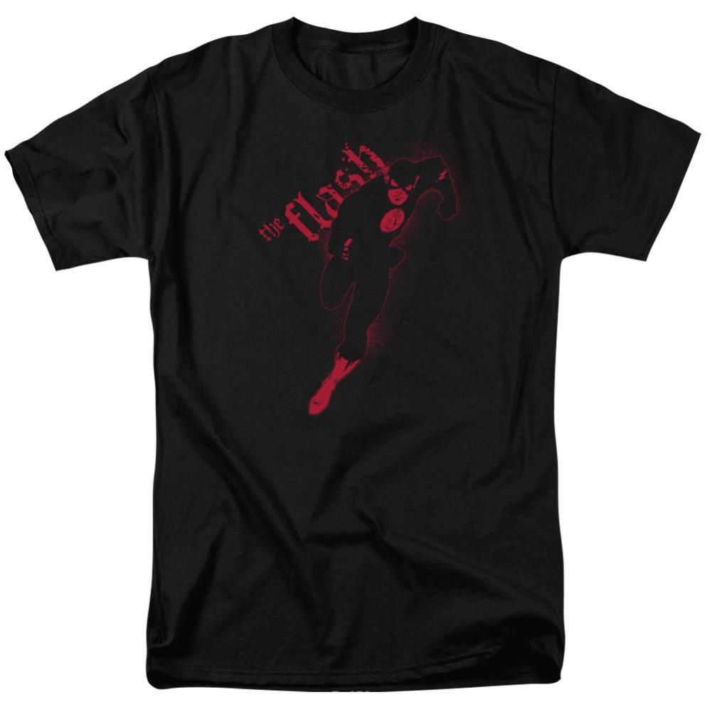 Justice League Of America Flash Darkness Men's 18/1 Cotton Short-Sleeve T-Shirt