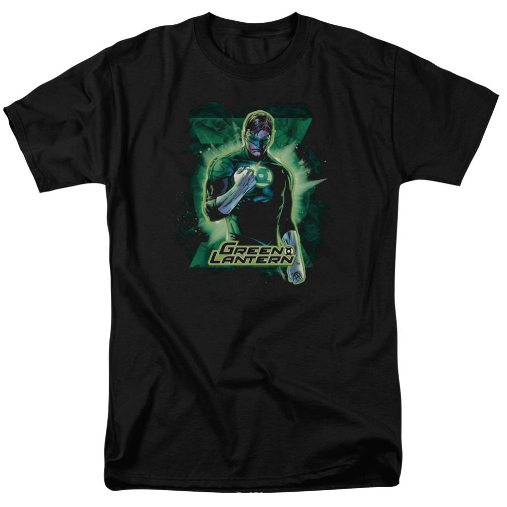 Justice League Of America GL Brooding Men's 18/1 Cotton Short-Sleeve T-Shirt