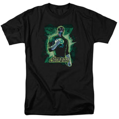 Justice League Of America GL Brooding Men's 18/1 Cotton Short-Sleeve T-Shirt