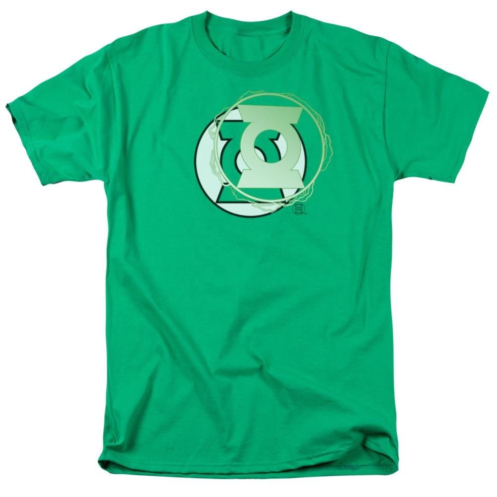 Justice League Of America GL Energy Logo Men's 18/1 Cotton Short-Sleeve T-Shirt
