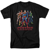 Justice League Of America In League Men's 18/1 Cotton Short-Sleeve T-Shirt